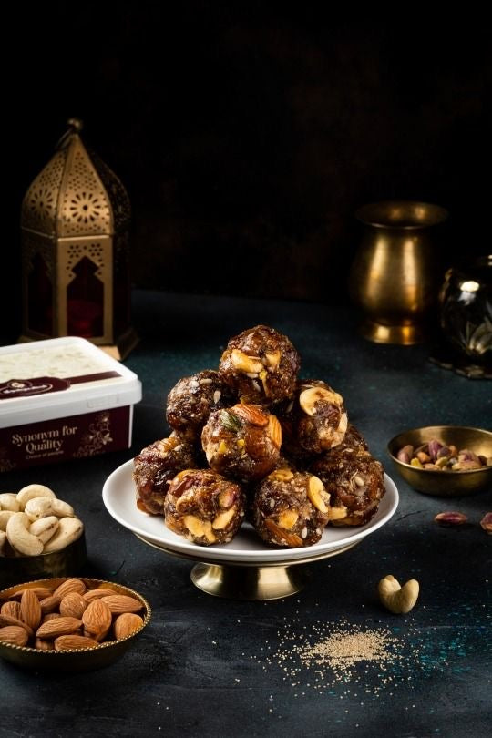 Premium Dry Fruit Laddus | No Added Sugar | Energy & Immunity Booster